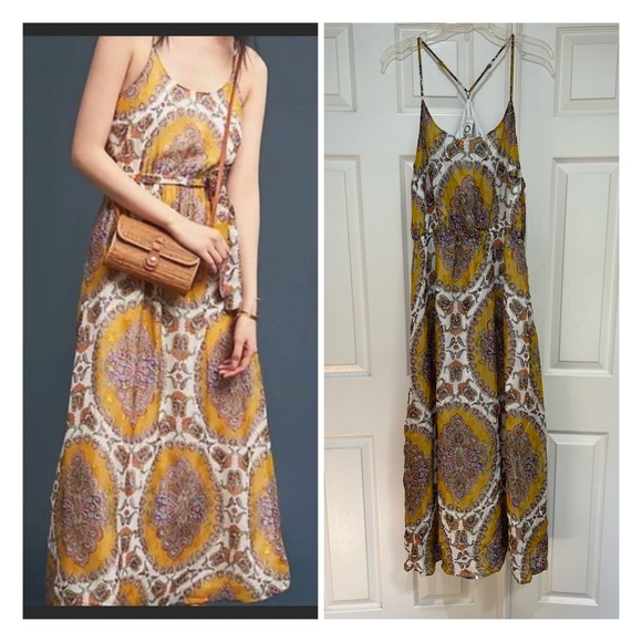 Anthropologie Dresses Anthropologie Akemi And Kin Medallion Maxi